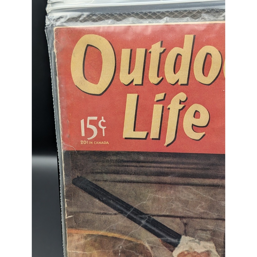 Outdoor Life Magazine March 1941 Hunting Fishing Bass Dog Shotgun Fireplace - Picture 5 of 10